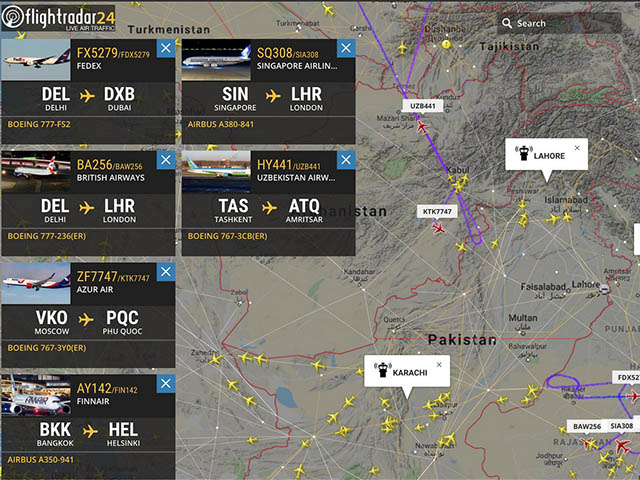 Le Pakistan ferme son espace aérien, l’Inde des aéroports 15 Air Journal