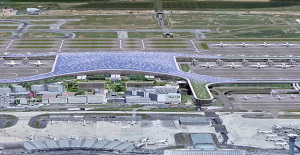 Le Groupe ADP aurait choisi pour le futur Terminal 4 de l’aéroport de Paris-CDG une architecture qui ne plait pas à tout le mo