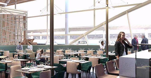 La zone publique du terminal 2E de l aéroport Paris-Charles de Gaulle étoffe son offre gastronomique et accueille trois nouveaux