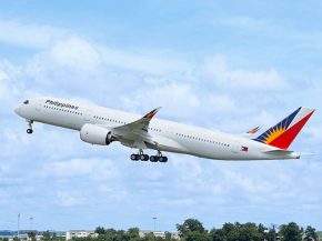 Un mois après le premier, la compagnie aérienne Philippine Airlines a pris possession du deuxième des six Airbus A350-900 atten