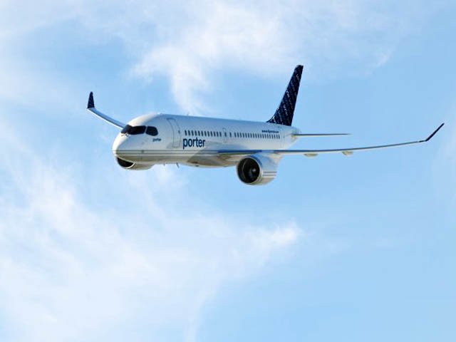 air-journal_Porter Airlines CS100 CSeries