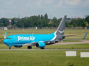 
Amazon Prime Air, la compagnie aérienne du site de vente en ligne, vient de lancer ses opérations de fret dans son tout premier