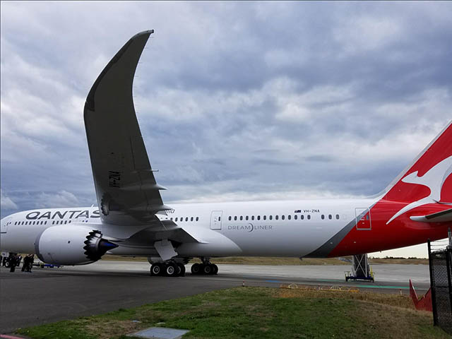 Premier Dreamliner pour Qantas (photos, vidéo) 235 Air Journal