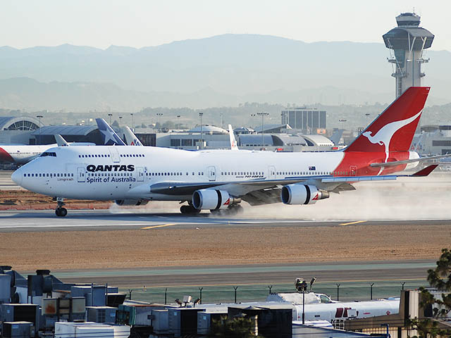 Qantas : 747 domestique et San Francisco 1 Air Journal