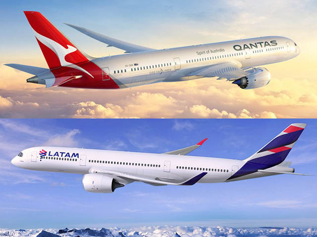 Qantas Airways : Territoire du Nord et partage avec LATAM 68 Air Journal