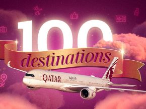 La compagnie aérienne Qatar Airways a ajouté Sofia à la liste des routes relancées au départ de Doha, portant à 100 le nombr