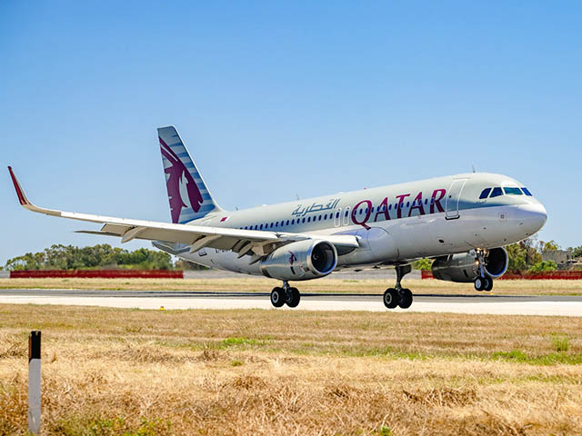 Qatar Airways atterrit à Santorin 2 Air Journal