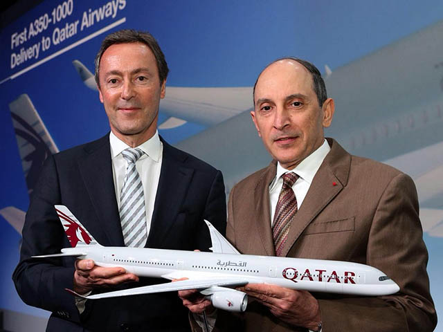 Le premier Airbus A350-1000 livré à Qatar Airways (photos, vidéos) 4 Air Journal