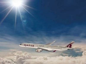 La compagnie aérienne Qatar Airways déploiera à partir d’octobre un Airbus A350-1000 sur l’une des deux rotations quotidien