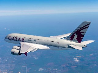 air-journal_Qatar Airways A380 vol