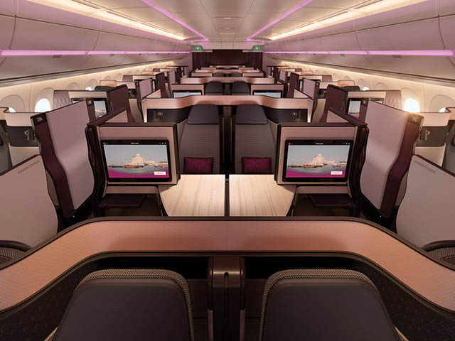 Qatar Airways présente sa nouvelle classe Affaires modulable (vidéo) 19 Air Journal