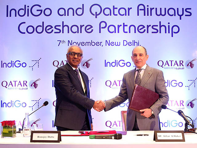 Qatar Airways signe avec la low cost IndiGo 41 Air Journal