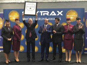 La compagnie aérienne Qatar Airways a été nommée compagnie de l’année 2019 par Skytrax, devançant Singapore Airlines et Al