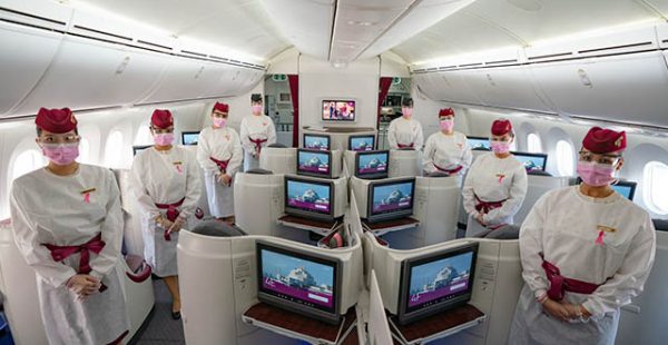 La compagnie aérienne Qatar Airways affiche plus de 37.000 vols avec 0,001% des passagers exposés à la Covid-19 depuis le débu