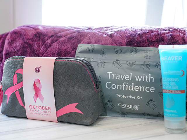 Qatar Airways: 100 destinations, un kit confort rose 1 Air Journal