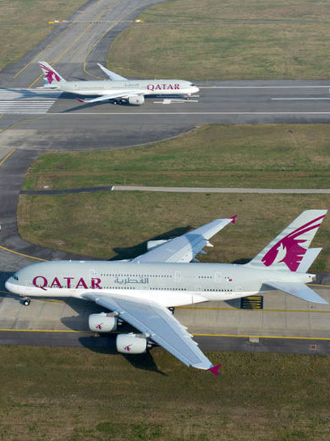 Qatar Airways va retirer l'A380 sur la ligne Doha-Paris cet hiver 1 Air Journal