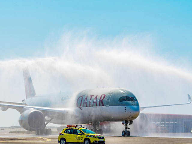 Qatar Airways dessert Nice en Airbus A350 1 Air Journal