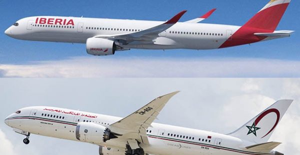 Les compagnies aériennes Royal Air Maroc et Iberia ont signé un accord de partage de codes, portant uniquement sur la route entr