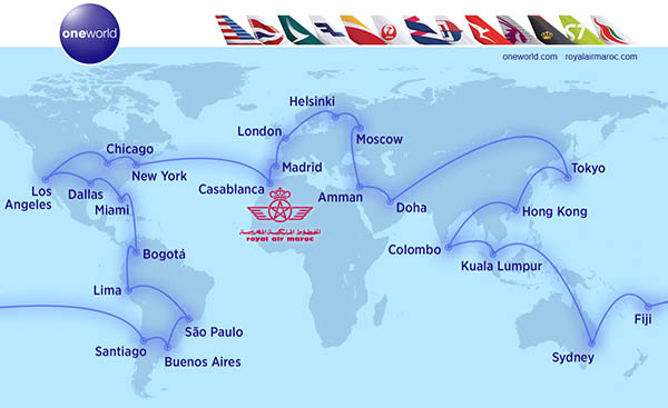 Royal Air Maroc: Pékin aujourd’hui, Oneworld en avril 58 Air Journal