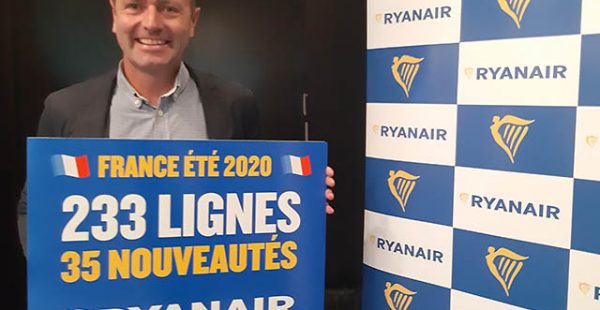 La compagnie aérienne low cost Ryanair annonce pour l’été prochain une hausse de 9% de son offre en France, avec huit nouvell