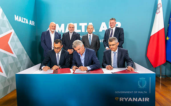 Ryanair confirme le lancement de Malta Air 1 Air Journal