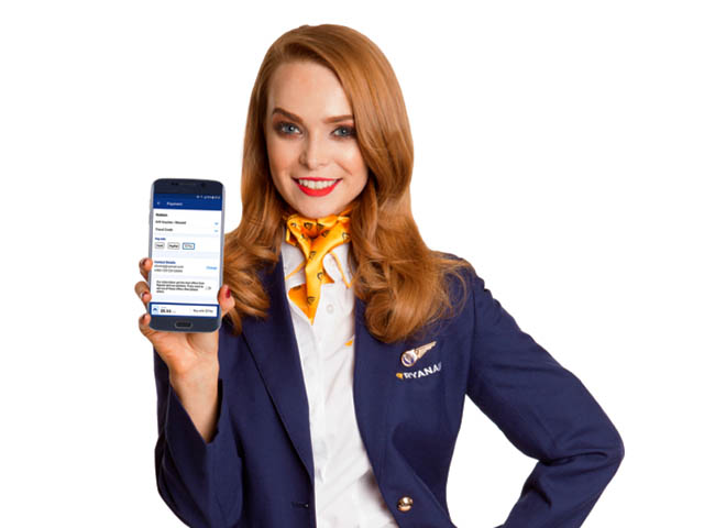 L’appli Ryanair permet de payer avec Google Pay 1 Air Journal
