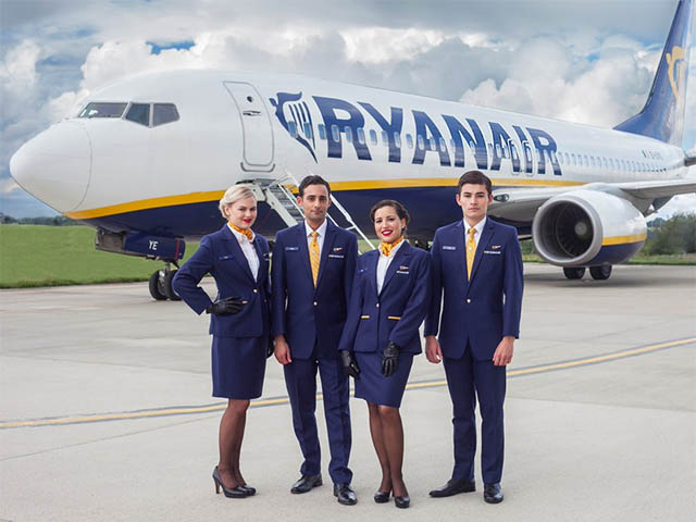 Ryanair: acuerdos PNC en Francia y España