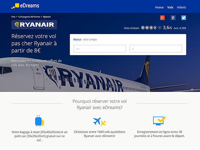 air-journal_Ryanair eDreams screenscraper