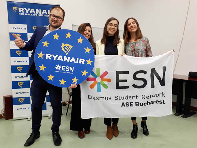 Ryanair fête 6 ans avec Erasmus 1 Air Journal