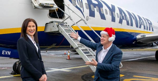 
La compagnie aérienne low cost Ryanair a annoncé pour le printemps prochain la réouverture d’une base à l’aéroport de Sh