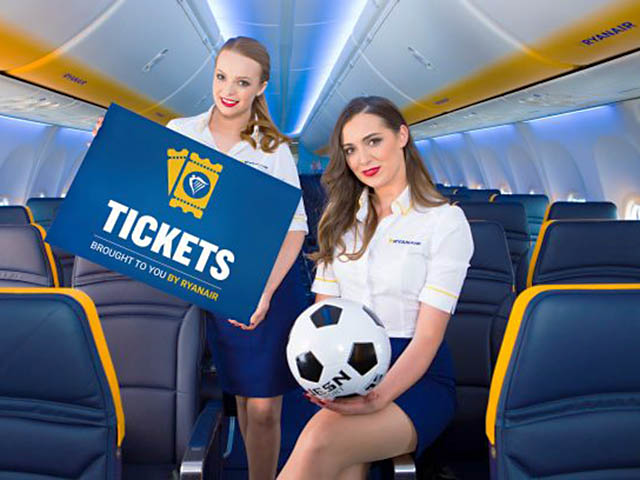 Ryanair vend aussi des billets de Ligue 1 1 Air Journal