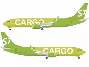 La compagnie aérienne S7 Airlines lancera cet automne ses premiers vols tout-cargo, via la location de deux Boeing 737-800BCF.

