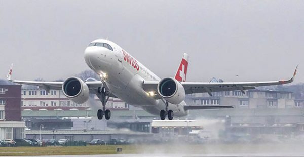 Le premier des 17 Airbus A320neo attendus par la compagnie aérienne Swiss International Air Lines entrera en service le 5 mars à