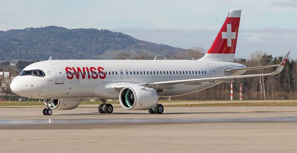 Le premier des 17 Airbus A320neo attendus par la compagnie aérienne Swiss International Air Lines lui a été livré jeudi, une c