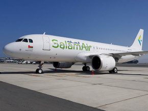 La compagnie aérienne low cost SalamAir a pris possession à Oman du premier des six Airbus A320neo attendus. La FAL de Mobile en