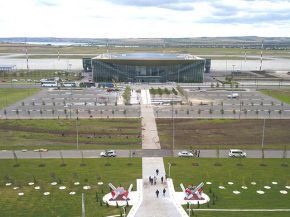 La compagnie aérienne low cost Pobeda a inauguré dimanche le nouvel aéroport de Saratov-Youri Gagarine, ses vols réguliers au 