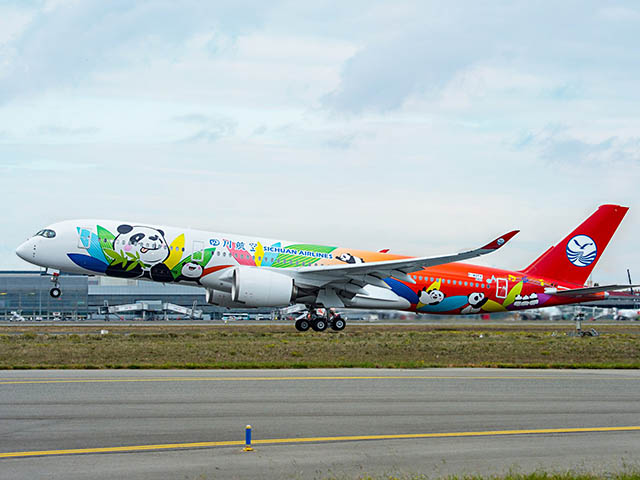 8/8/18 : premiers A350 pour Air China, Sichuan Airlines 3 Air Journal