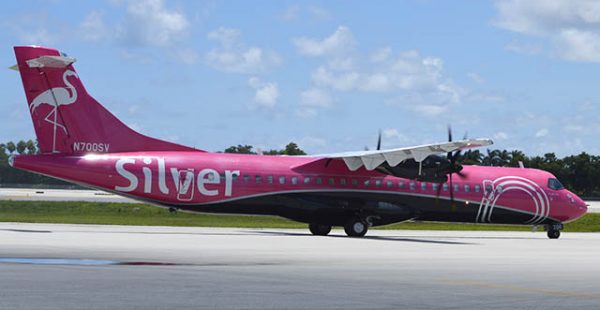 La compagnie aérienne Silver Airways a opéré samedi le premier vol en ATR 72-600 aux Etats-Unis, après avoir été compagnie d