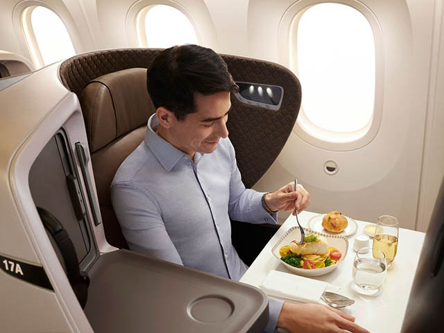 Singapore Airlines : les repas en précommande partout 6 Air Journal
