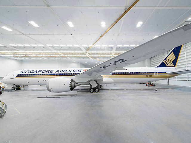 Le 1er Boeing 787-10 pour Singapore Airlines (photos) 21 Air Journal