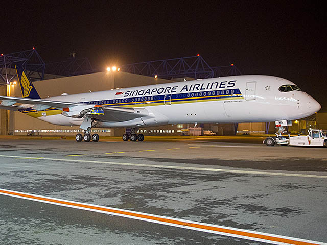 air-journal_Singapore Airlines A350-900 paint