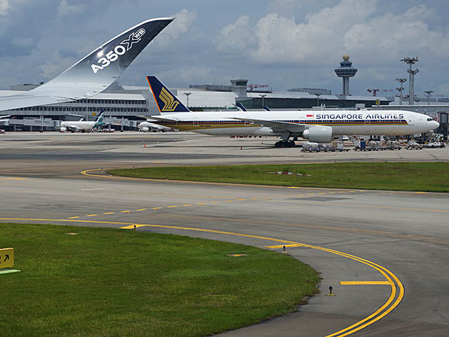 Singapore Airlines : A350 régional, JetBlue et record de trafic à Changi 131 Air Journal