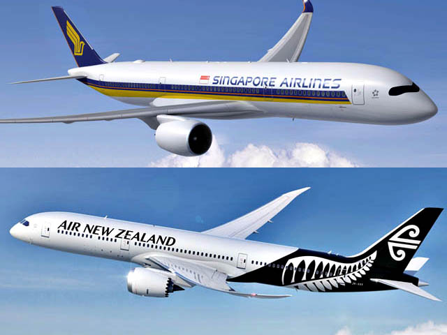 Air New Zealand et Singapore Airlines : 35.000 sièges en plus l’été prochain 149 Air Journal