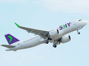 SKY Airline, seconde compagnie aérienne du Chili derrière LATAM Airlines, a réceptionné son tout premier Airbus A320neo dans l