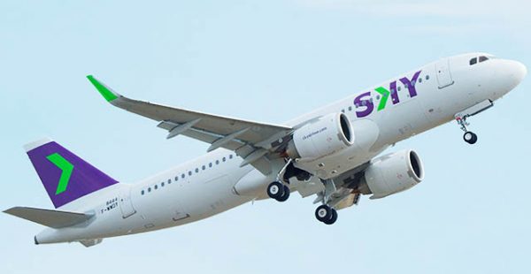 SKY Airline, seconde compagnie aérienne du Chili derrière LATAM Airlines, a réceptionné son tout premier Airbus A320neo dans l