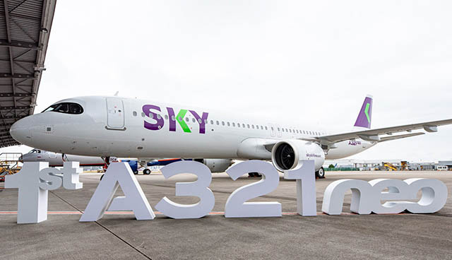 Premier A321neo pour SKY au Chili, bataille pour la flotte d’ITA 1 Air Journal