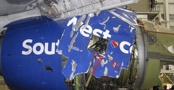 Le NTSB a demandé à Boeing et CFM International de modifier la nacelle de certains moteurs de 737NG, suite à l’explosion en v
