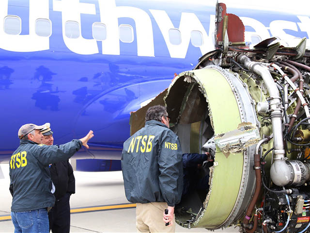 Accident de Southwest : les nacelles moteur de 737NG à revoir 1 Air Journal