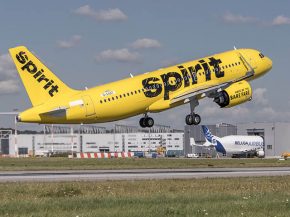 La compagnie aérienne ultra low cost Spirit Airlines, opérant plus de 130 monocouloirs de la famille A320, pense à Airbus mais 