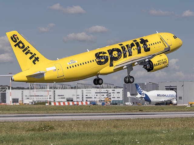 Spirit Airlines va équiper tous ses A320 de wifi 1 Air Journal